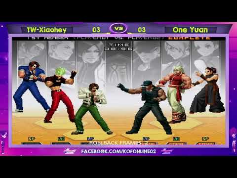 TW-Xiaohey Vs One Yuan FT10 KOF 2002 UM - Lutando com garra e coragem