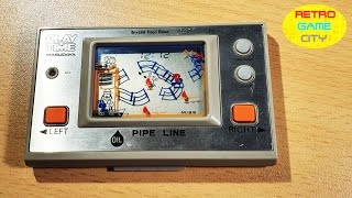 PLAY & TIME Masudaya PIPE LINE / LCD Game Handheld