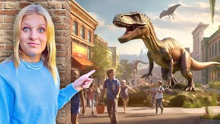 This Town is Obsessed with Dinosaurs!