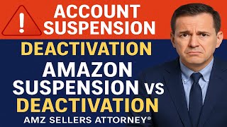 Play video: Amazon Account Suspended vs. Deactivated