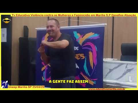 Tv Eduvcativa - Violência contra as Mulheres e Feminicídio em Marília SP Desafios e Atuação 14 de Março de 2.026