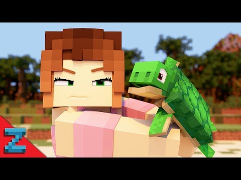 Annoying BABY Turtle! 🐢 (Minecraft Animation) ft. Let Me Explain Studios
