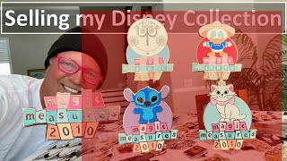 Selling My Disney Collection:  Magic Measure Disney Pins; Stitch, Marie, Donald Duck & Clock