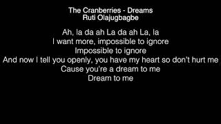 Ruti Olajugbagbe - Dreams Lyrics (The Cranberries) The Voice UK