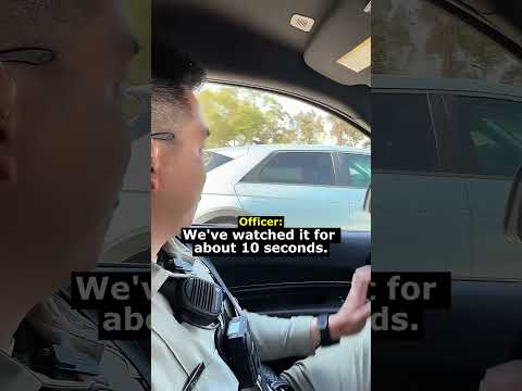 Police Catches a Driver Texting at 85 MPH