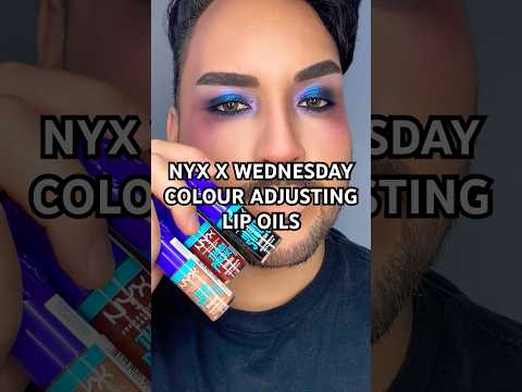 NYX X Wednesday Colour Adjusting Lip Oils! 🖤 (PR/Gifted) #NYXCosmeticsAUNZ #NYXCosmeticsXWednesday