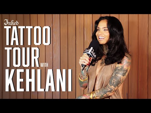 "Sometimes I Walk in the Room with My Face Tats and it's Like... GRRR!"| Inked Tattoo Tour | Kehlani