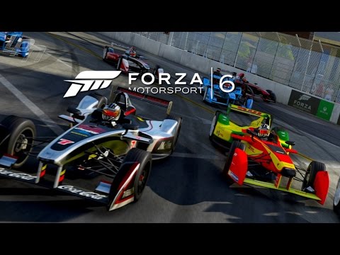 FORZA MOTORSPORT 6 - FORMEL E LONG BEACH (Xbox One) / Lets Play Forza 6 MP