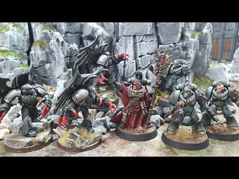 Raven Guard vs Sons of Horus, 4000 point Warhammer Horus Heresy battle report
