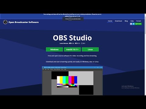 How to use OBS