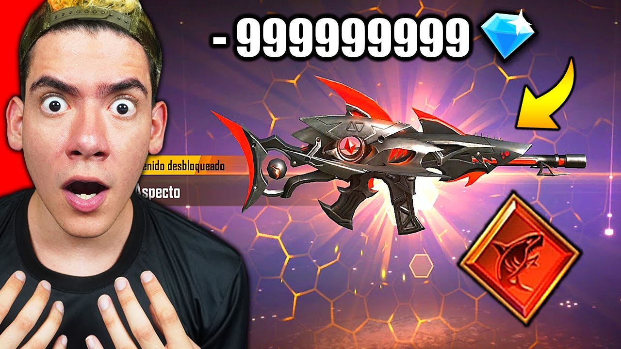 NO SABIA QUE ME COSTARIA TANTOS DIAMANTES CONSEGUIR LA SCAR MEGALODON EN FREE FIRE !! l TheDonato