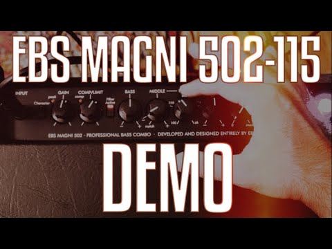 EBS Magni 502/115 | 500W 1x15" Bass Combo. New with Full Warranty! image 5