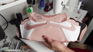 Handcrafted 1985 Air Jordan 1 Double Swoosh Built From Scratch