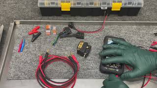 Moje narzędzia do testów elektryki w Mercedesie R107/C107