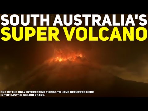 South Australia's Rare Wonder: The Unique Felsic Shield Volcano | A Geological Marvel
