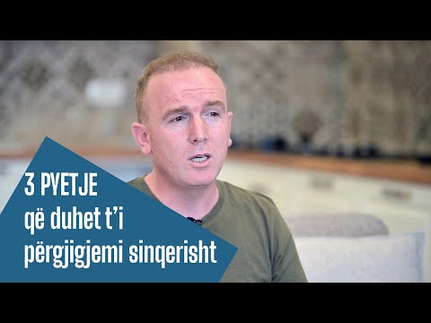 3 pyetje, përgjigju me sinqeritet – ALI ZAIMI #pyetje #sukses #sinqeritet