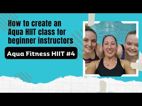 HIIT Workout for Beginner Aqua Instructors