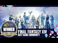 Golden Joystick Awards 2022 | Best Game Community - FINAL FANTASY XIV