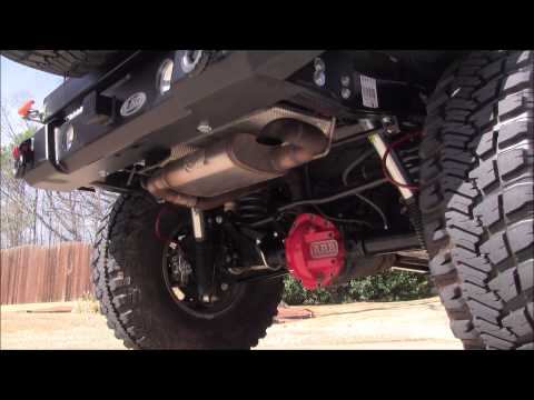 aFe Power MACHForce HiTuck 2.5" Exhaust with aFe Stage 2 Pro 5R Intake 2014 Jeep Wangler Rubicon