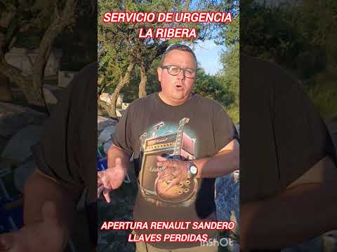 SERVICIO DE URGENCIA APERTURA RENAULT SANDERO A 65 KM DE RIO TERCERO
