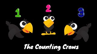 Counting Crows | Sensory Video for Babies | Giggleoomi