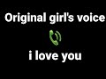 I Love You Girls Voice Effect ‎ Cutegirlvoiceeffectz  Girlvoiceprank Voiceprank Prankcall