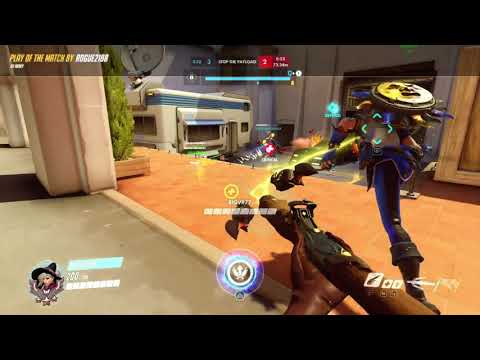 Overwatch: OG Mercy - Clutch huge rez, for comp match win