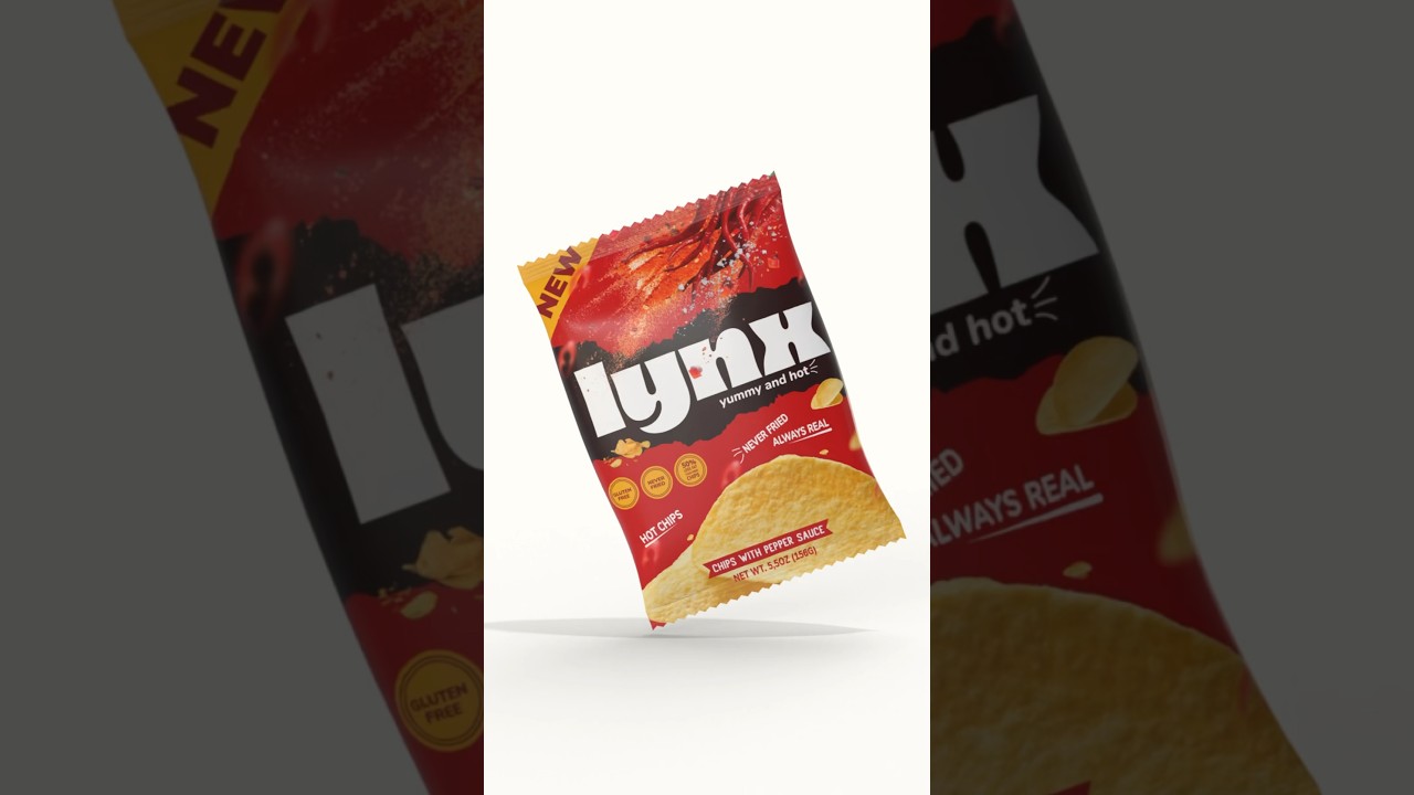 My packaging design process for a chips brand | food packaging design #branding #foodpackaging
