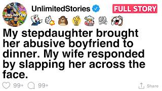 My stepdaughter brought her abusive boyfriend to dinner. [FULL STORY]