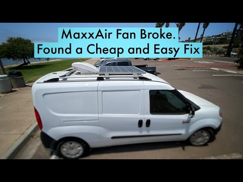 MaxxAir 5100K Vent Fan Stopped Working. But I Figured Out a Cheap and Easy Fix