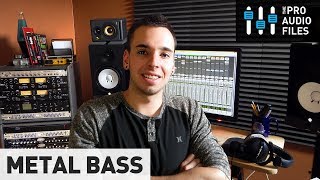 Tips for Mixing Metal Bass Guitar