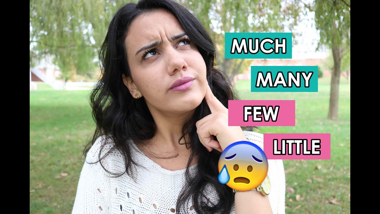 MUCH, MANY, A LOT OF, FEW, LITTLE - QUAL USAR?