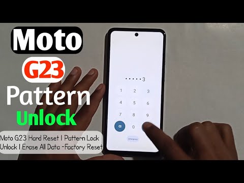 How To Moto G23 Hard Reset & Pattern Unlock (Uzzol Technology)