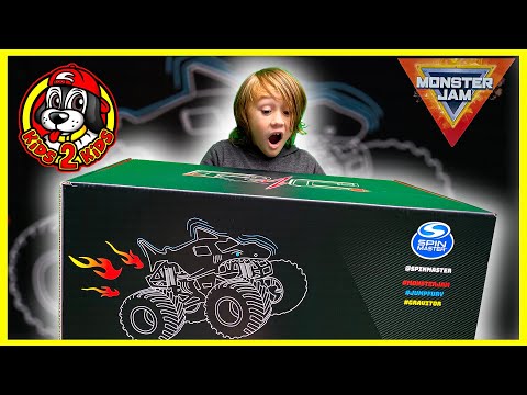 BIGGEST GIVEAWAY BOX EVER - Monster Jam Toy Playset + Air Hogs RC Car & Drone (30 Shorts in 30 Days)