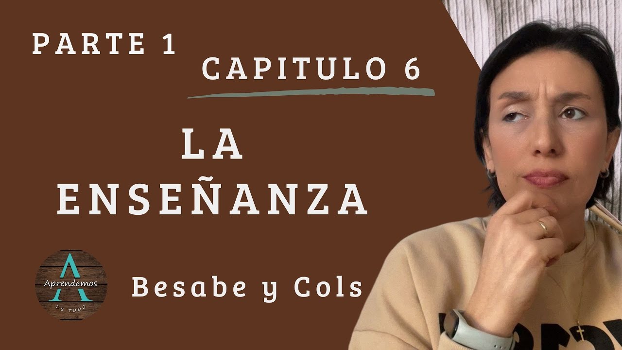 PARTE 1 - CAPÍTULO 6 La enseñanza de Besabe y Cols Libro: El Saber Didáctico de Alicia Camilloni