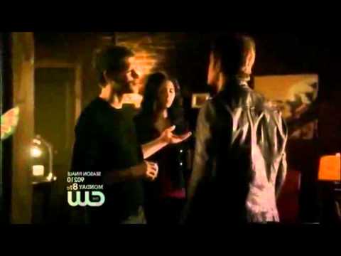 Vampire Diaries 2x22 - Klaus,Stefan and Katherine - "There it is"