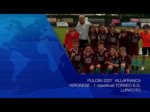 PULCINI 2007 VILLAFRANCA VERONESE- PRIMI CLASSIFICATI TORNEO SAN GIOVANNI LUPATOTO
