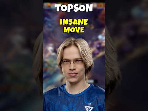 INSANE PLAY BY TOPSON IN HIS RETURN TO COMPETITIVE PLAY  #dota2 #dotapit #dota2gameplay #topson