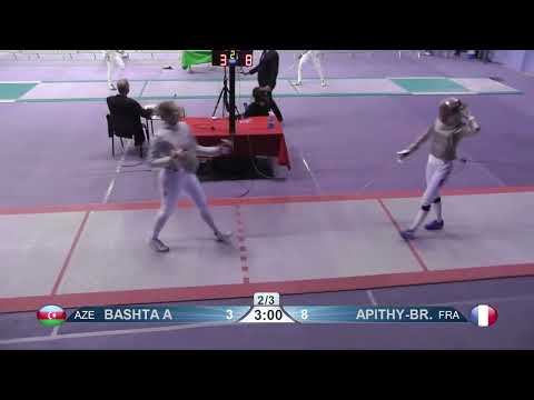 Tbilisi World Cup 2022 SWS - L16 - Bashta AZE v Apithy-Brunet FRA