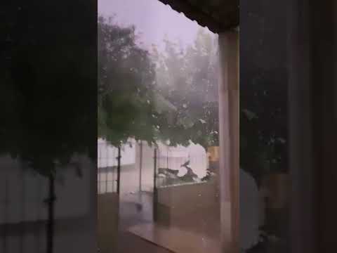 Desde La Maruja, La Pampa🎥 @lapampa.tierradetormentas 18/04/26 #tormenta