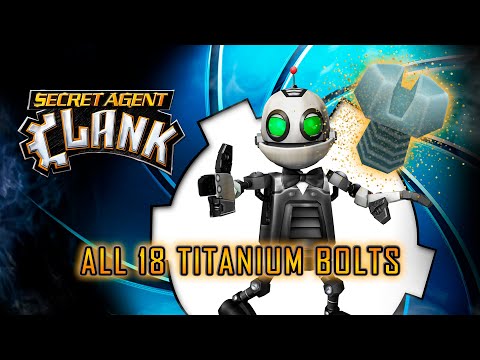 Secret Agent Clank (PS5) | All 22 Titanium Bolts