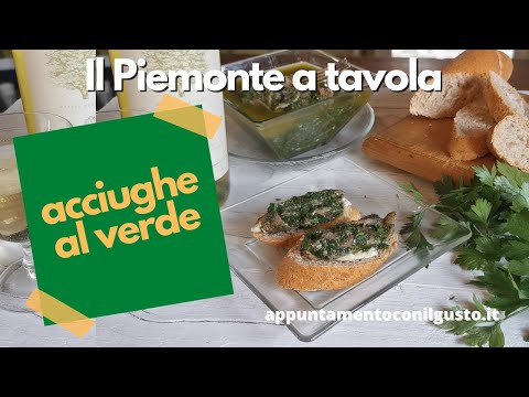 Il Piemonte a tavola: le mitiche acciughe al verde