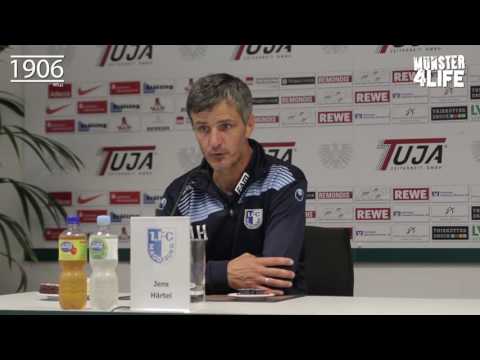 Pressekonferenz SC Preußen Münster 2:3 1.FC Magdeburg - 3.Liga