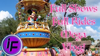 Magic Kingdom/Mega Vlog with uncut Country Bear Jamboree and rides!