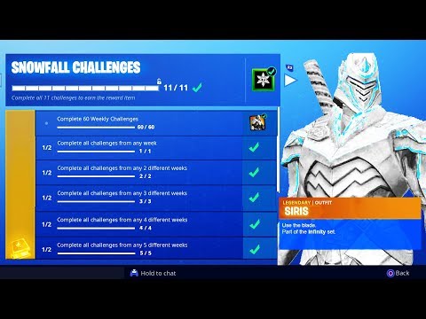 fortnite season 7 challenge skin stages - new snowfall challenges skin unlocked unlock free season 7 skins fortnite infinity blade  new snowfall challenges skin unlocked unlock free season 7 skins fortnite infinity blade - fortnite season 7 challenge skin stages