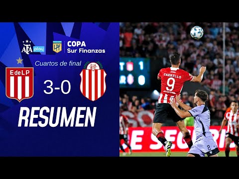 Estudiantes de La Plata 3-0 Barracas Central | #CopaLPF | Resumen | Cuartos de final