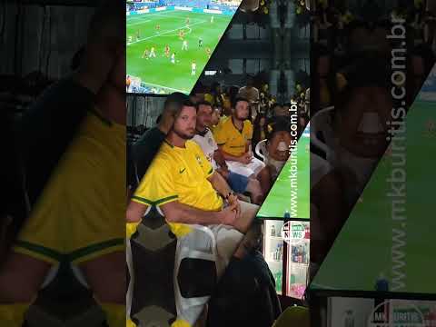 Buritis-Ro entra no clima da Copa e acompanha empate do Brasil contra Marrocos na estreia