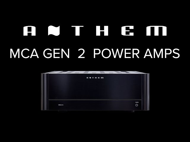 Video of Anthem MCA 225 (Gen 2)