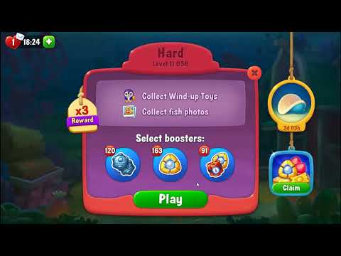 FISHDOM: 🐠🐬🦈 💥💥 Level 11033 ~ 11039 💥💥