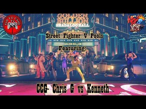 CCG| Chris G vs Kenneth  -  First Attack 2016 [SFV Pools]